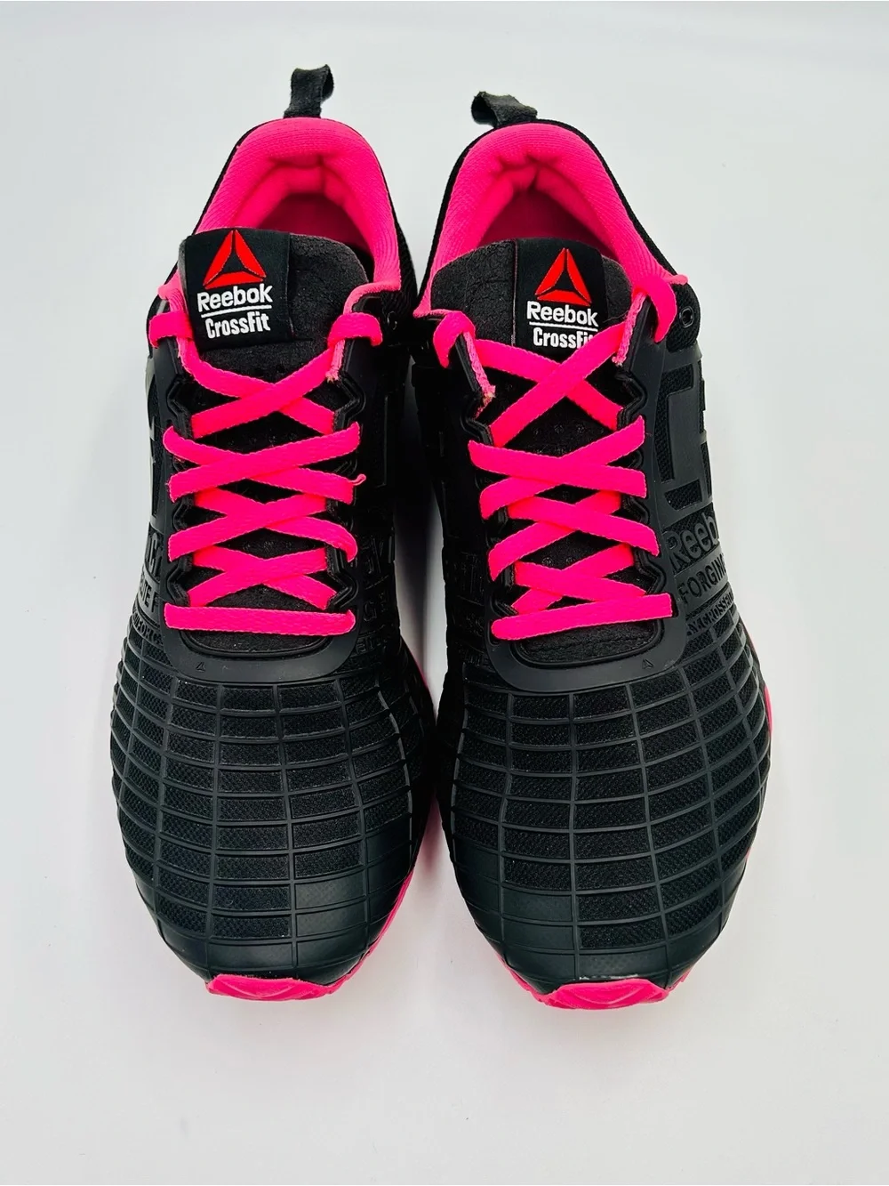 Reebok shoes CrossFit Sprint TR trainers workout black and pink women size 9 - Picture 8 of 11